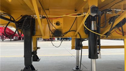 4-Axle 40ft 70T Container Flatbed Semi Trailer - thumbnail 2