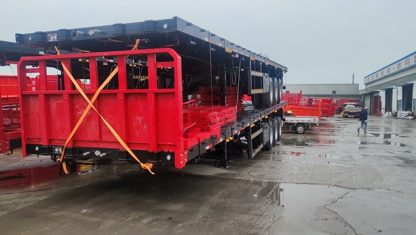 3-Axle Bulk Cargo Sidewall Semi Trailer - thumbnail 3