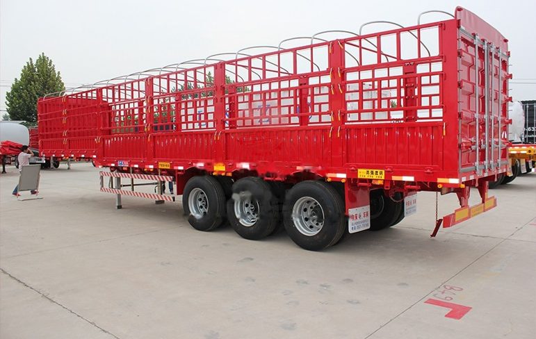 3-Axle Fence Semi Trailer