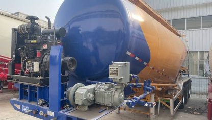 39CBM Bulk Cement Tanker Semi Trailer - thumbnail 2