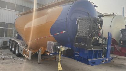 39CBM Bulk Cement Tanker Semi Trailer - thumbnail 3