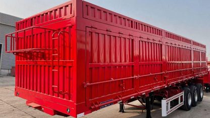 3-Axle 50T Side Tipper Semi Trailer - thumbnail 3